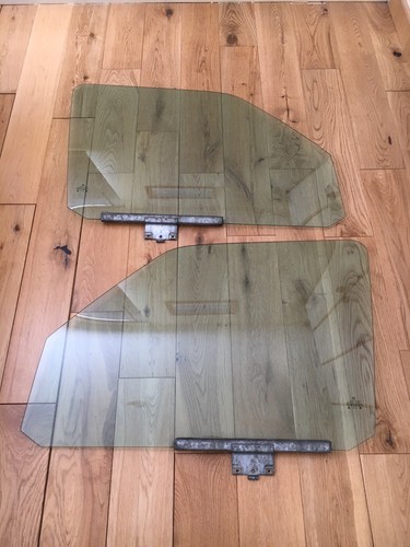 Vw Golf Mk2 Gti 5 Door Original Drivers And Passengers Green Tint Glass Genuine