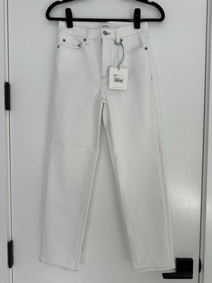 NEW NWT Pistola Monroe High Rise Cigarette - Le Blanc White Jeans Pants 26