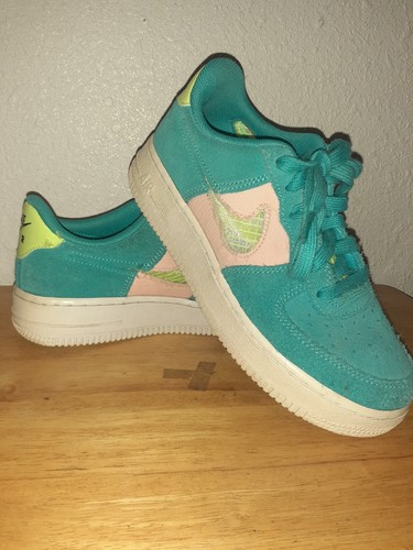 公式正規品!★NIKE AIR FORCE 1 LOW ORACLE AQUA NIKE AIR FORCE 1 '07 LV8 ORACLE/AQUA/GHOST GREEN SIZE MEN'S