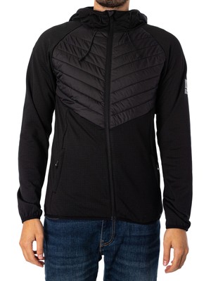 

Мужская куртка на молнии Ellesse Parvlotti, черная, Черный, SXQ17059-011
