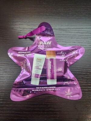 Raw Sugar Hydrating Dream Team Body Lotion & Lip Balm Pineapple Berry Coconut