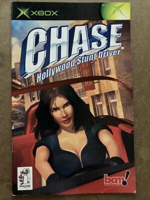 Chase: Hollywood Stunt Driver (Microsoft Xbox, 2002) Instruction Manual Only