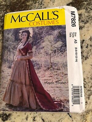 Your Choice Of McCall's Women s Costume Patterns Western Historical Gowns NEW