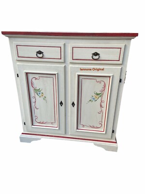 CREDENZA CREDENZINA DECORATA A MANO DIPINTA PERSONALIZZABILE