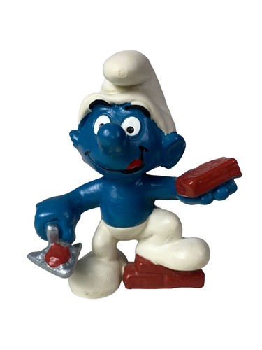 90年代 smurf 家 SMURFS MEGA BLOKS CONSTRUX PAPA SMURF HOUSE BRAND NEW 49 PCS