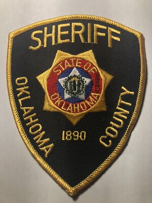 Oklahoma County Oklahoma Sheriff Patch