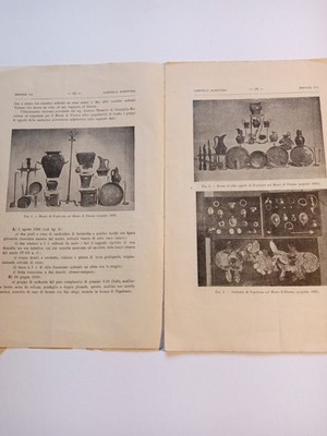 Campiglia Marittima: Scavi clandestini di Populonia , con 9 illustrazioni , 1905