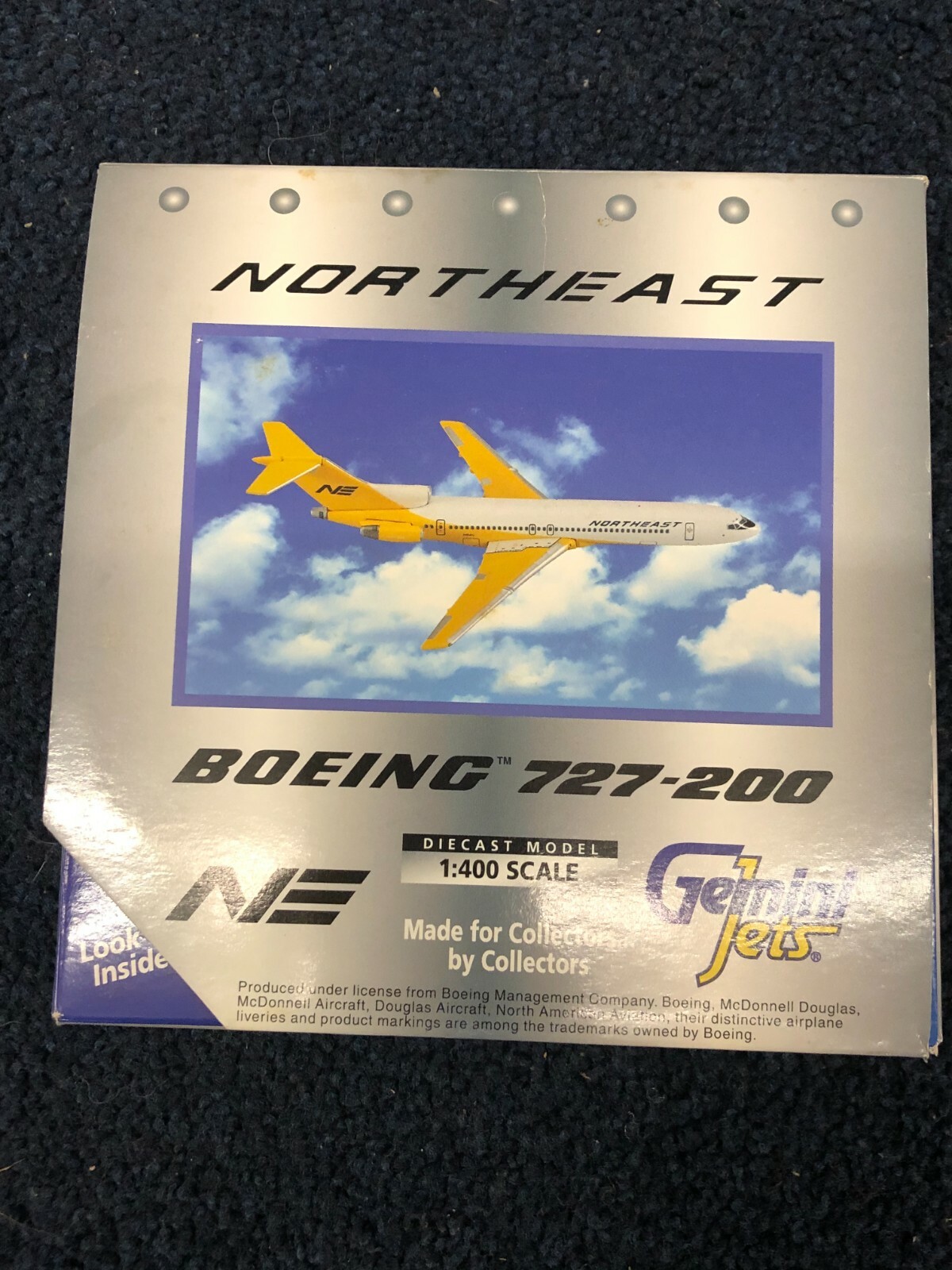 航空機・ヘリコプター Gemini 1/400 B727-200 Northeast Airlines Gemini 1/400 B727-200 Northeast Airlines - メルカリ