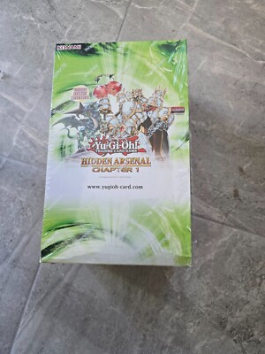 Hidden Arsenal: Chapter 1 Display (8 Mini-Boxes) 1st Edition Yugioh Sealed