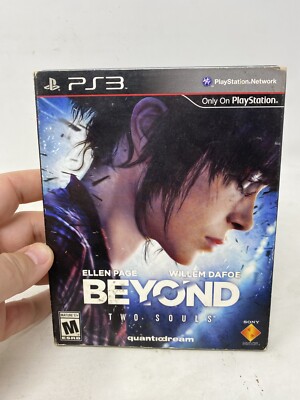 Beyond: Two Souls Steelbook (Sony PlayStation 3, 2013) PS3 CIB Ships Fast