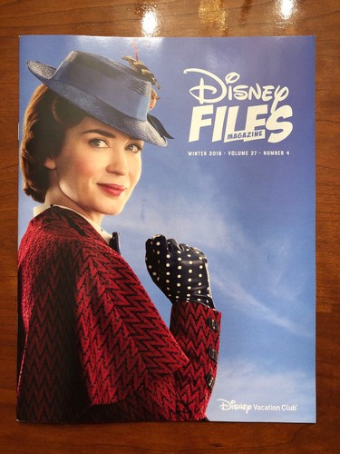 Disney Files - FOUR Magazines - Mary Poppins + 2018 & 2017