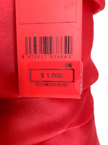 Pre-owned Carolina Herrera Red Silk Formal Dress. Retails $1000 Price $398 Size 2