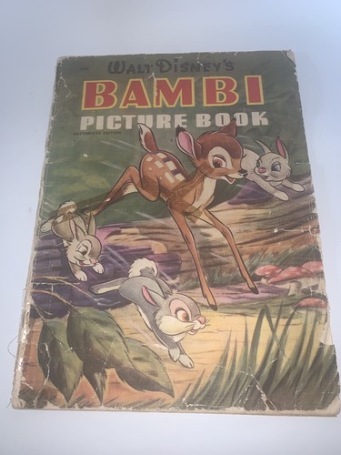 Walt Disney’s Bambi： The Sketchbook　バンビ 洋書/ウォルト ディズニー バンビの原画スケッチ集/WALT