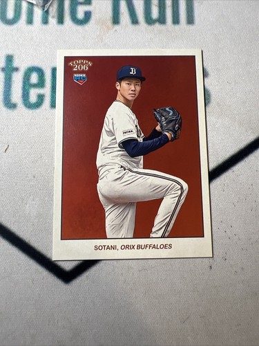 2023 Topps NPB 206 #44 Ryuhei Sotani RC Rookie Orix