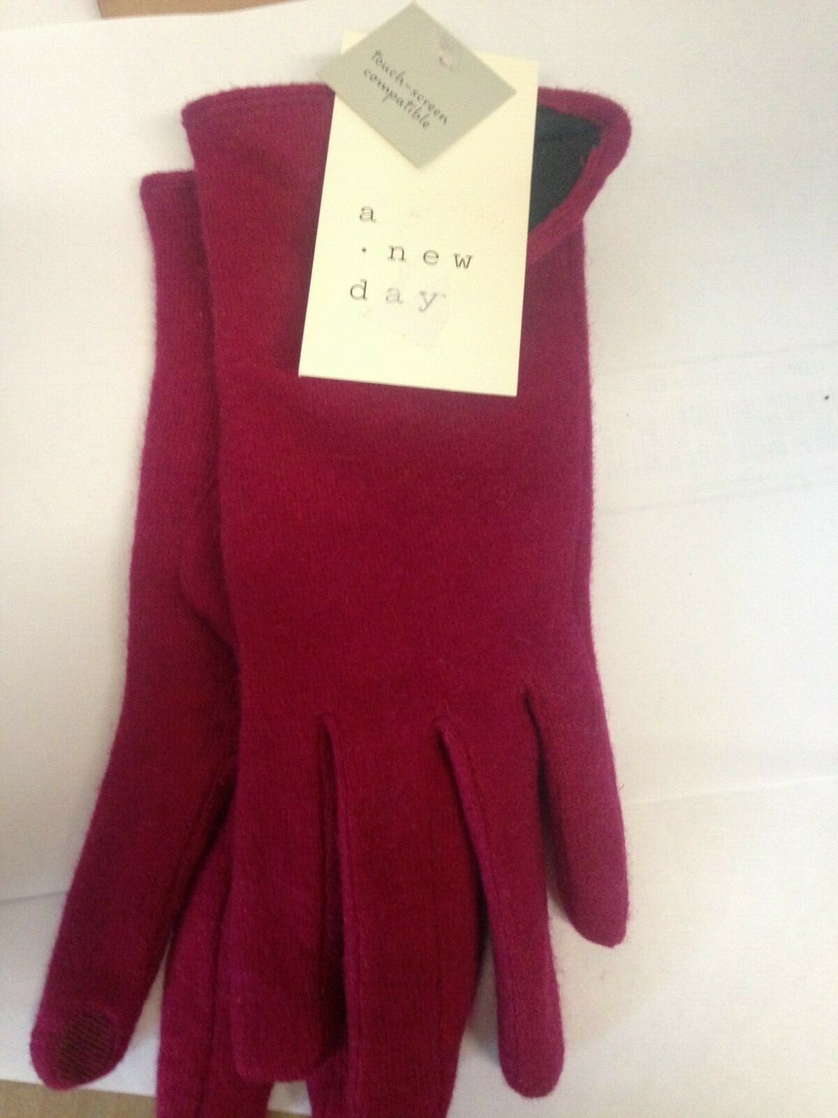 手袋 Ganni Women's Stripe Soft Wool Gloves Black A6315-099