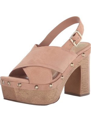 Женские розовые босоножки-кроссоверы на платформе VINCE CAMUTO Womens на платформе Jenevya Slingback 9,5 М
