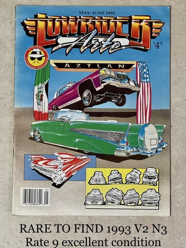 Lowrider Arte magazine             ⑦ Rare Vintage June/July 1996 Lowrider Arte Magazine USA | eBay