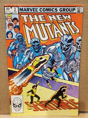 New Mutants 2 Sentinels Hellfire Club Claremont Bob McLeod 1983 Marvel Comics