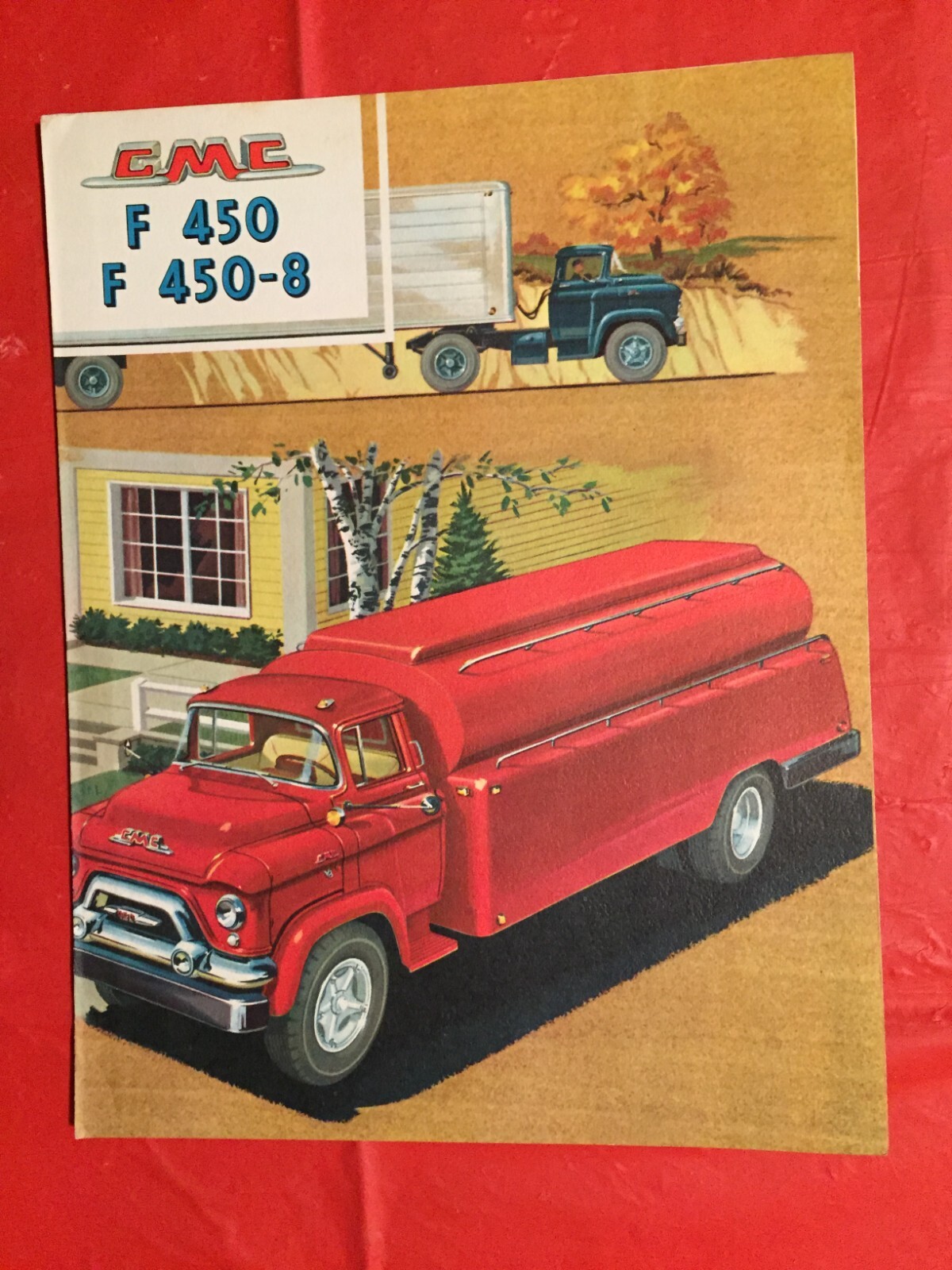 1958-gmc-f-450-f-450-8-truck-dealer-showroom-sales-brochure-ebay