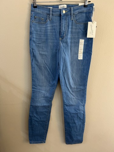 Women's High-Rise Skinny Jeans Universal Thread - Blue Jay
