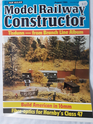 Model Railway Constructor #615 Aug 1985 FREE SHIPPING British build American NEW