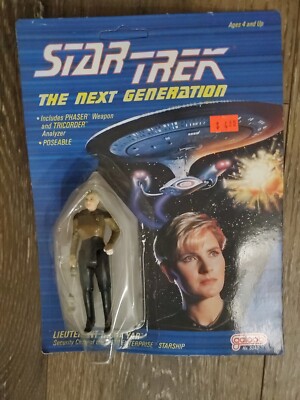 Star Trek TNG The Next Generation Galoob Lieutenant Tasha Yar action figure