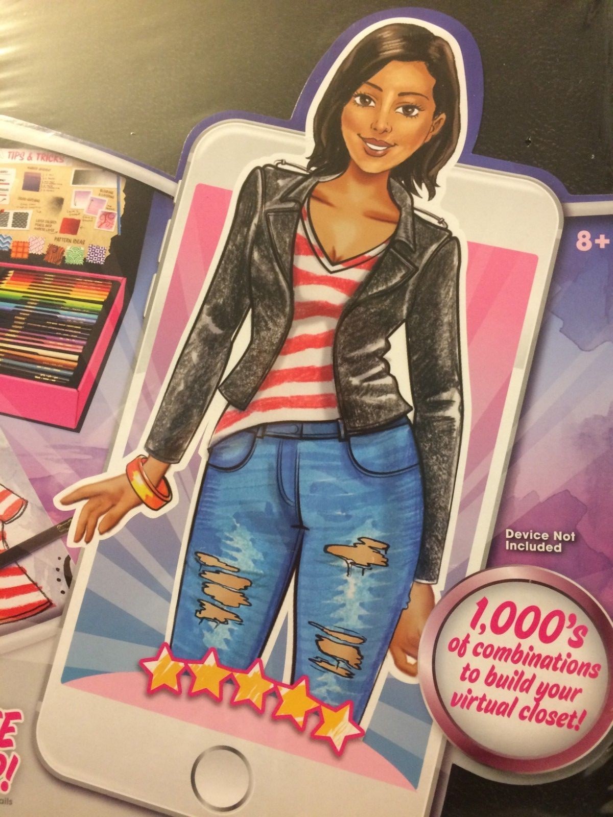 Crayola Fashion Superstar Drawing Kit NEW