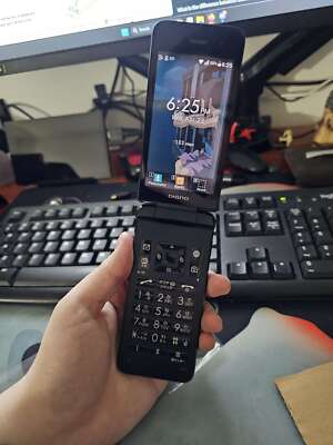KYOCERA 902KC/903KC DIGNO KEITAI3 Android Flip Phone BLACK KYOCERA 902KC/903KC DIGNO KEITAI3 Android Flip Phone BLACK