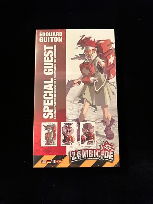 NEW Sealed Zombicide Survivor Set - Special Guest Edouard Guiton Board Game CMON