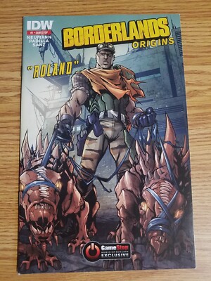 Borderlands Origins 1 Roland IDW Comics 2012 