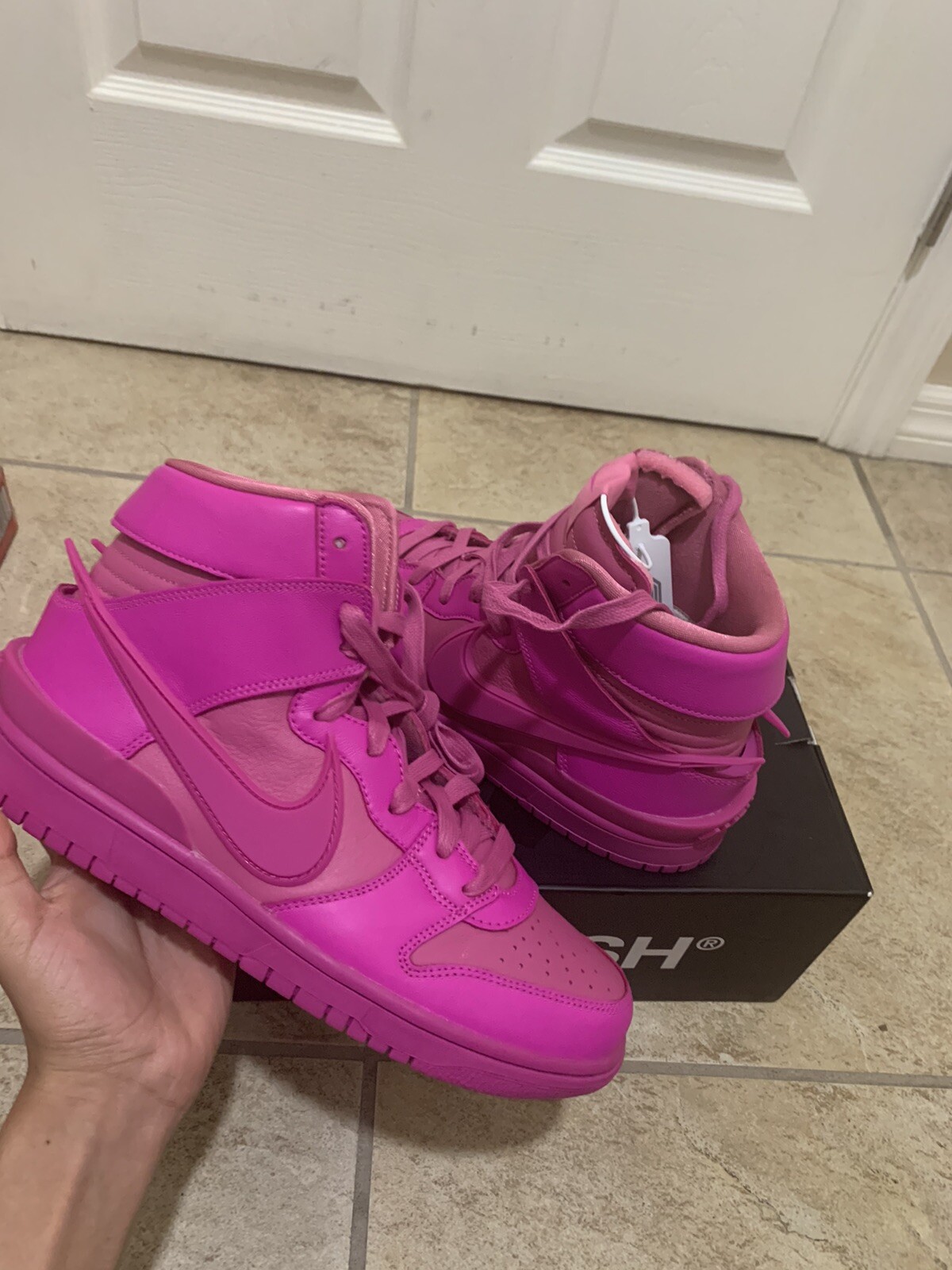 ambush nike dunk lethal pink
