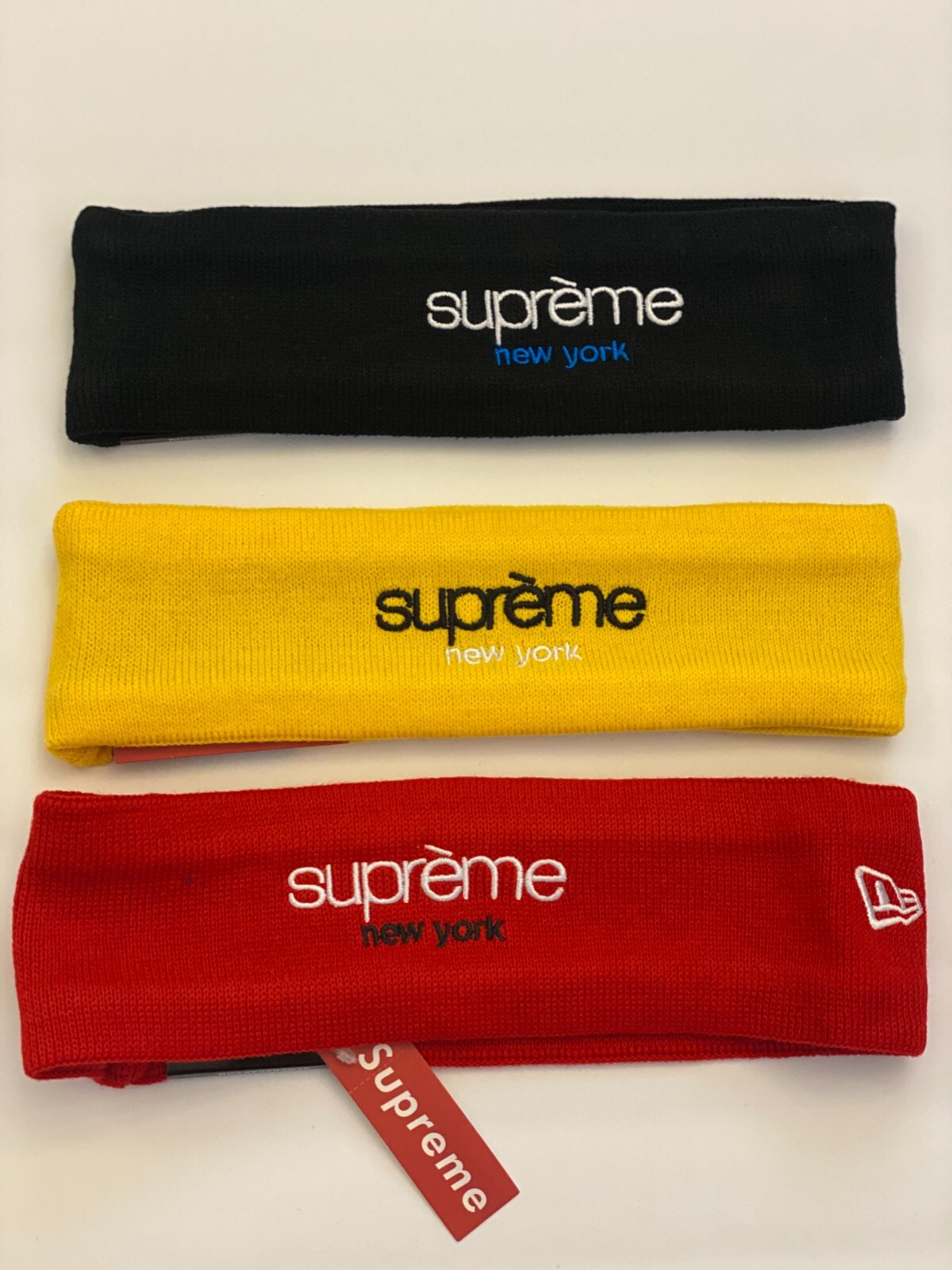 Supreme☆New era Big Logo Headband