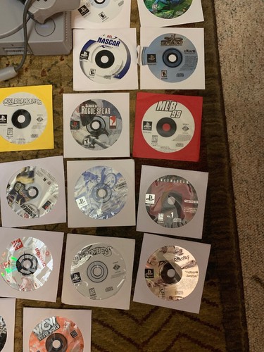 Sony Playstation 1 Lot 35 Games, Controller & Memory Card PS1 PSX Tested Working