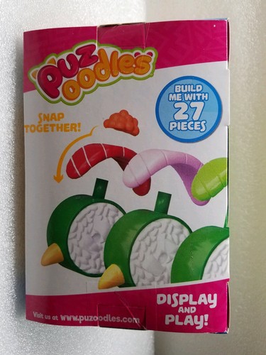 Puzoodles Puzzle Pets Caterpillar Roll Slow Food Dinocake Lot of 3