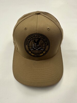 The Corps Joint Warfare Analysis Center Logo Beige Baseball Cap Hat One Size