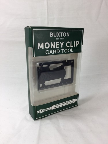 *NIB* Buxton Money Clip Card Multi-Tool