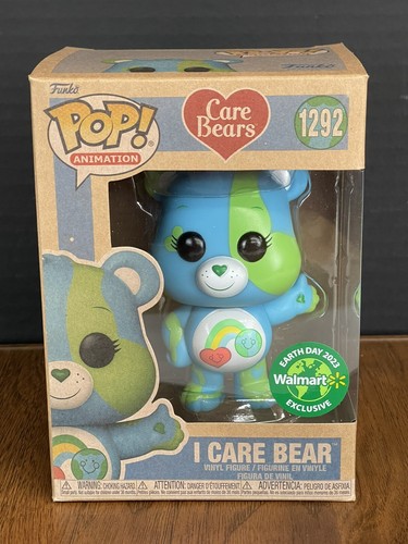 NEW Funko Pop 1292 I CARE BEAR Earth Day 2023 Walmart Exclusive