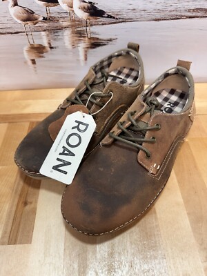 Roan Tan Greenland Men Shoes Size 10 New In Box
