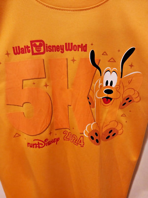 RunDisney Walt Disney World Marathon Weekend 2024 5k Shirt Men's X-Large