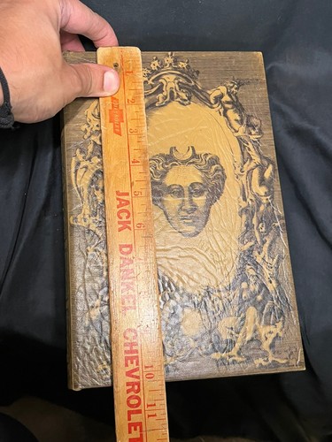 Vintage ESOTERIC FALSE BOOK HIDEAWAY FOR VALUABLES/ Decorative Storage Box