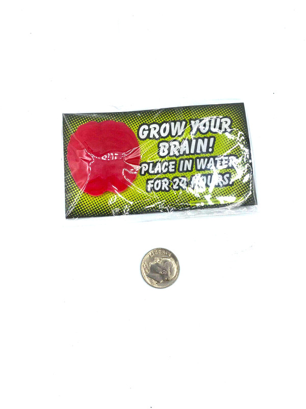 ONE Amazing Growing Brain Science Novelty Toy -ENORMOUS Expansion-