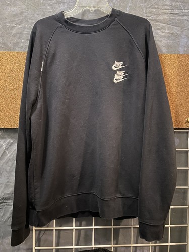 Nike Lab crew neck sweat black 刺繍 ロゴ Nike Lab crew neck sweat black 刺繍 ロゴ 低 価格ファッション
