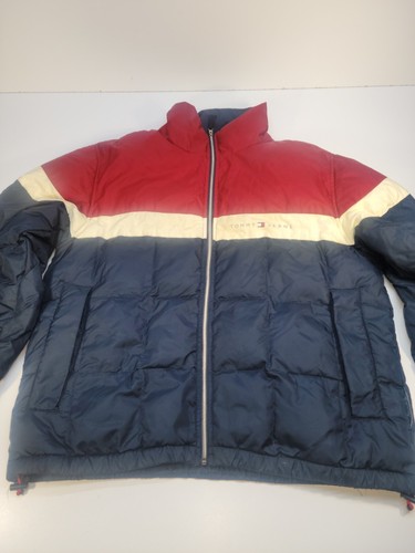Vintage Tommy Hilfiger Colourblock Puffer Puffa Jacket. Size