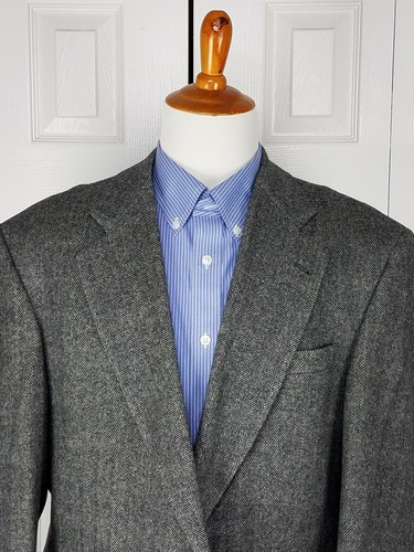ジャケット・アウター CHRISTIAN AUJAR Wool jacket VINTAGE Christian Aujard Jacket Men 44 Gray Camel Hair
