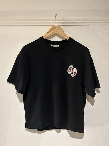 Zara Bandana Patch Black T-Shirt Size Small Men's | eBay