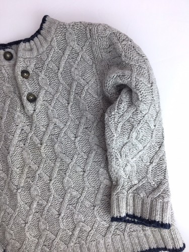 Janie And Jack Boys Gray Pullover Sweater Size 2T