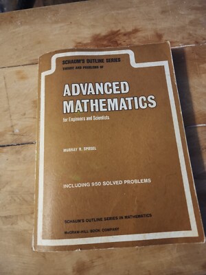 Advanced Mathematics for Engineers and Scientists (Schau... by SPIEGEL Paperback