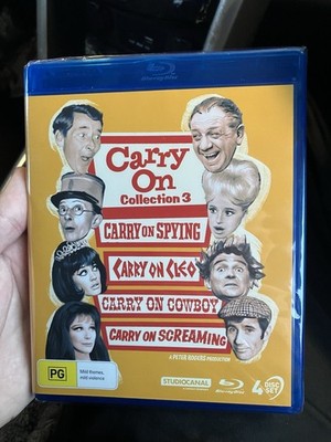 CARRY ON… 4 Film Collection 3 - Blu-Ray Standard Slimline Edition New/Sealed