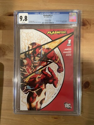 Flashpoint (2011) #1 CGC 9.8 SDCC Variant 1st Thomas Wayne as Batman!