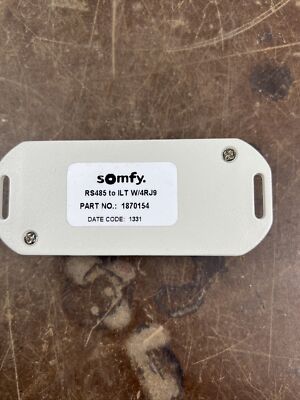 SOMFY 1870154 RS485 TO ILT W/4RJ9  INTERFACE SPLITTER          VA